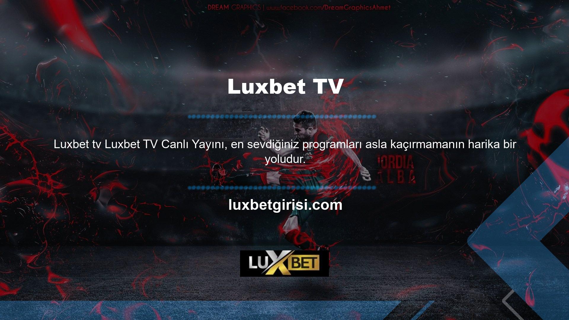 Luxbet TV