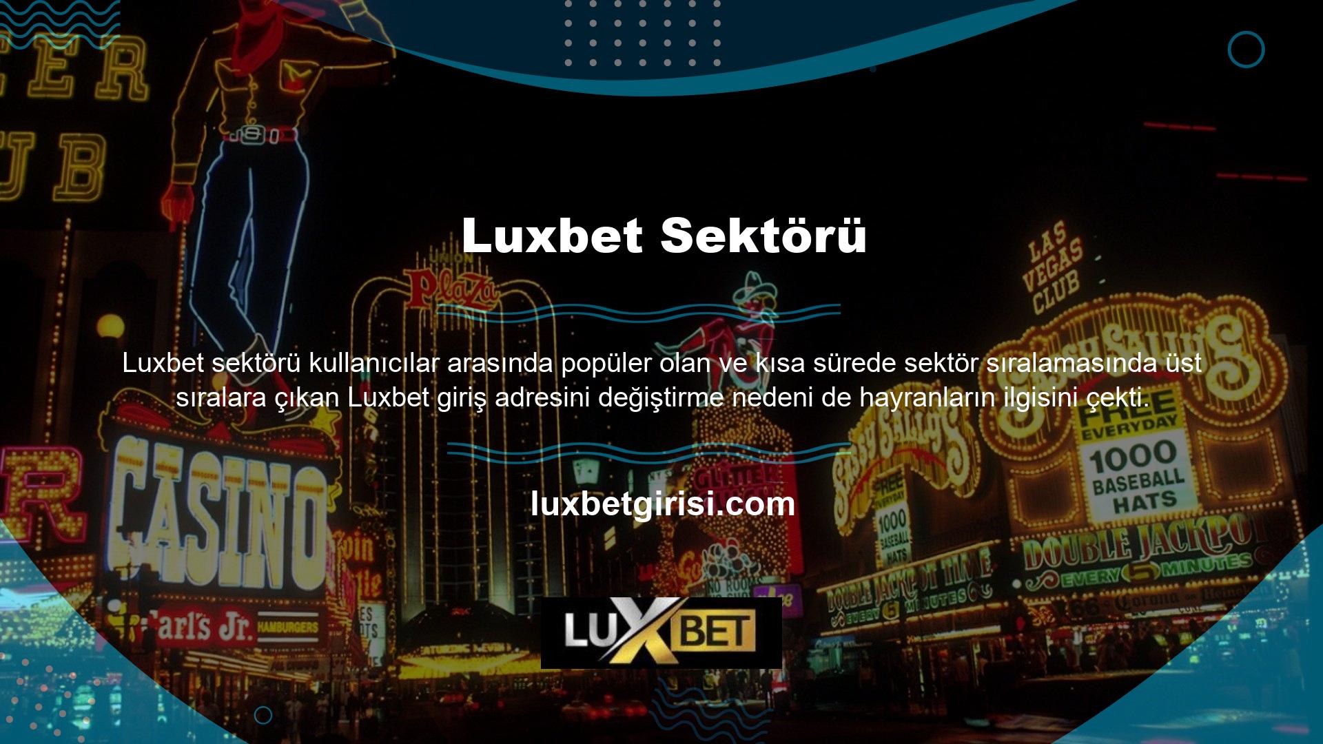 Halen aktif olan çevrimiçi casino siteleri Luxbet ve Online Casino, üçüncü yılda da kesintisiz olarak devam etti